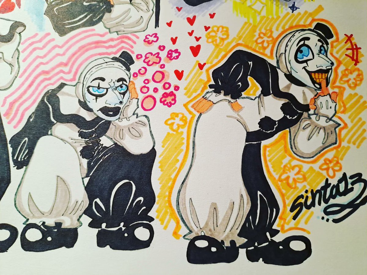 Sinta13_doll's tweet photo. Lil clown!!
#terrifier #terrifiermovie #terrifierfanart #arttheclown #myartwork #myart #traditionalart #characterdesign #artwork https://t.co/z77inZpFU7