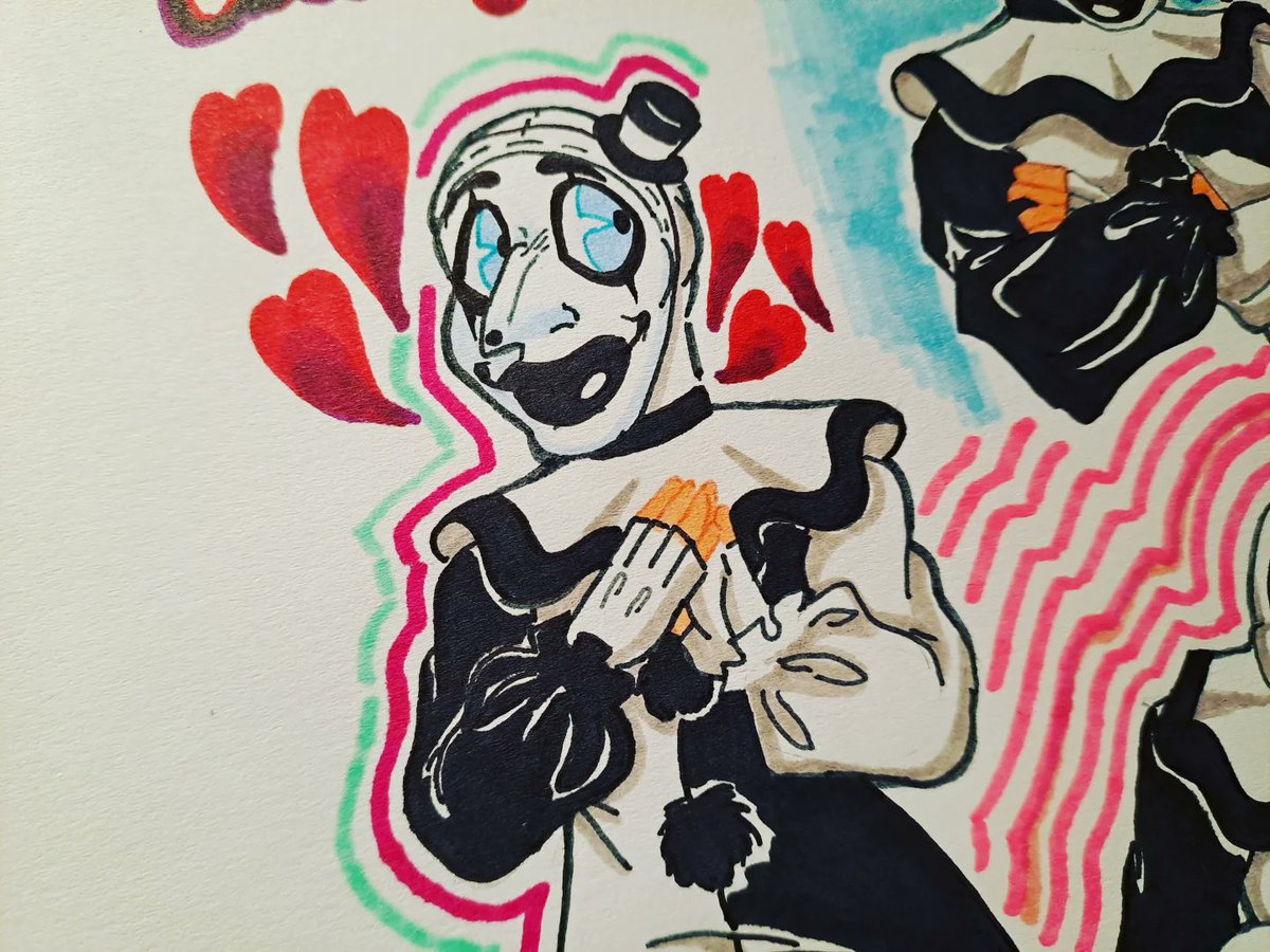 Sinta13_doll's tweet photo. Lil clown!!
#terrifier #terrifiermovie #terrifierfanart #arttheclown #myartwork #myart #traditionalart #characterdesign #artwork https://t.co/z77inZpFU7