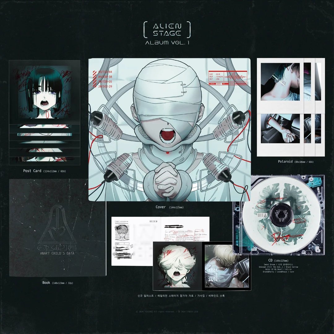 再販】 『ALIENSTAGE』より「ALIEN STAGE ALBUM vol.1」を再販中