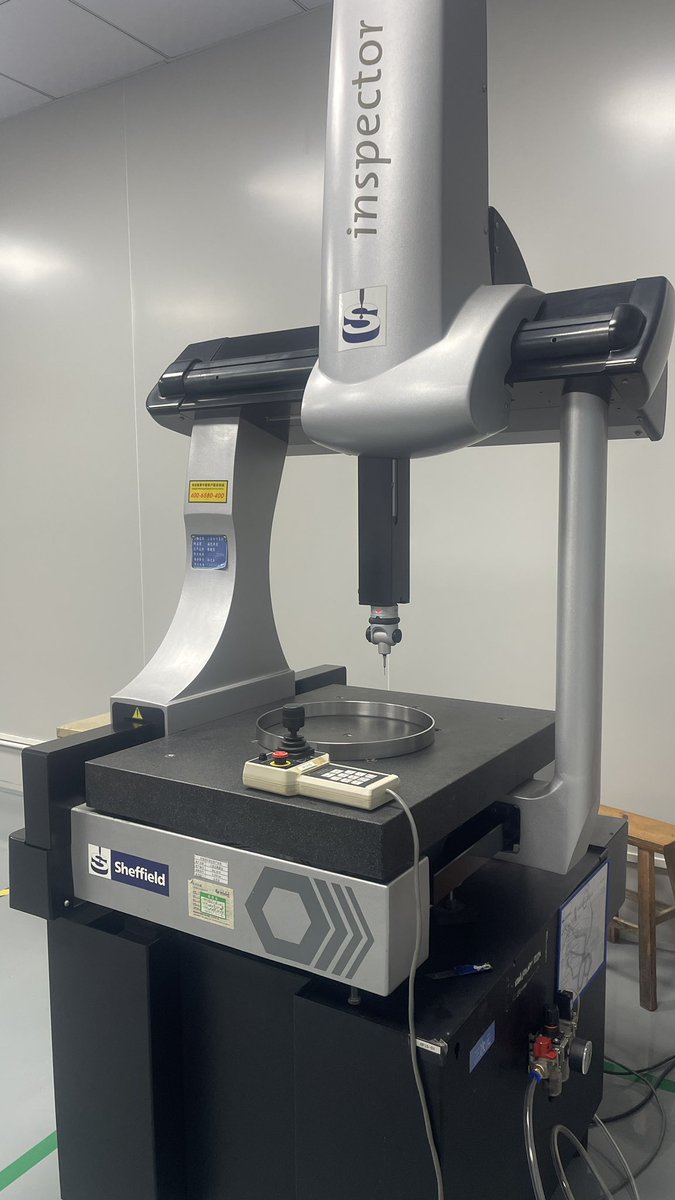 yumeifionahuang's tweet image. What is CMM?

CMM (Coordinate Measuring Machine) is an important inspection equipment for high-precision dimensional measurement and quality control.
#cncmachining #cnc #yumeihardware