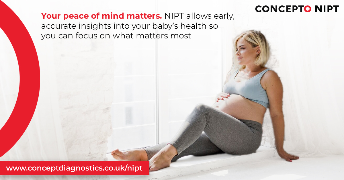 ConceptoTweets's tweet image. Your peace of mind matters. NIPT allows early, accurate insights into your baby’s health so you can focus on what matters most. #PeaceOfMind #NIPTTest #PregnancyJourney #PrenatalCare