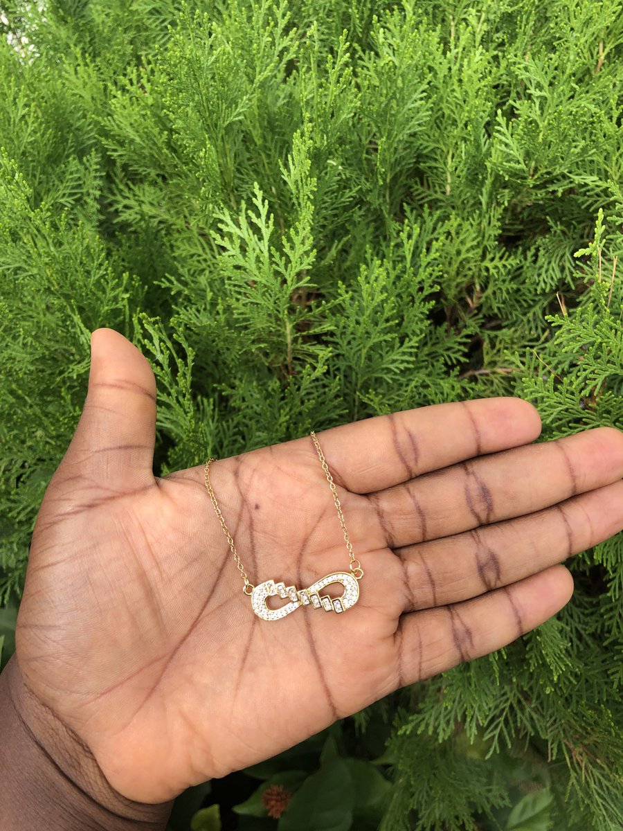 by_cardy's tweet photo. DAY 1!

Item: Infinity Necklace in gold

Price: #2800

Location: Ibadan 
Nationwide Delivery available. https://t.co/2HifCyZ4ON