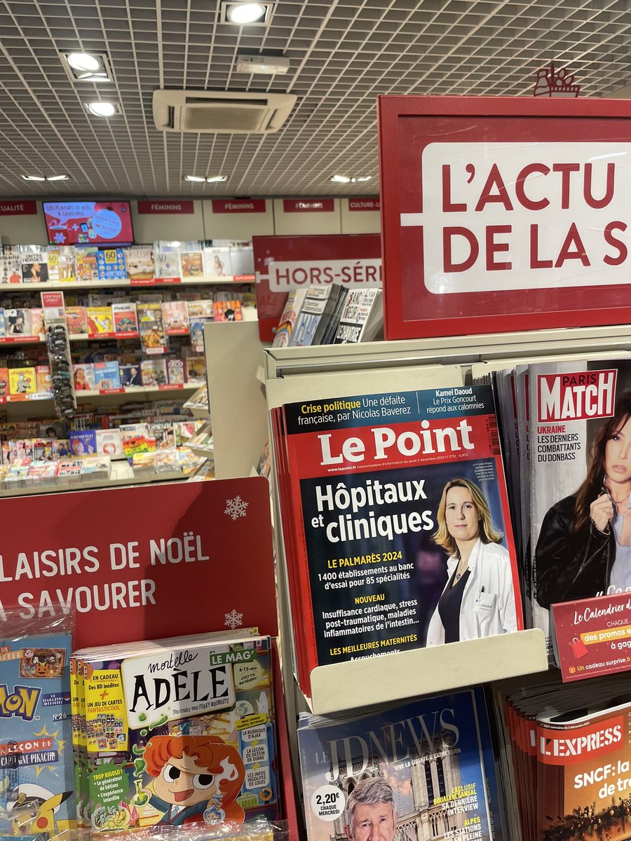 ja_micoulaud's tweet photo. La psychiatrie mise en valeur en une du @LePoint avec @CoralineHingray @afpbn 
Et le psycho trauma désormais classé 
Une manière de montrer le dynamisme de la psychiatrie et favoriser son attractivité @BonnotOlivier @CNUP_FR https://t.co/g6yalBsH5N