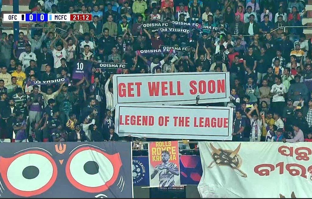Thank you for all your love, prayers, and support. Special thanks to the Juggernauts for your touching message at the stadium. To my Odisha family, I appreciate you always being in my corner. Wishing you all the best for the season. I’ll be cheering from the sidelines!