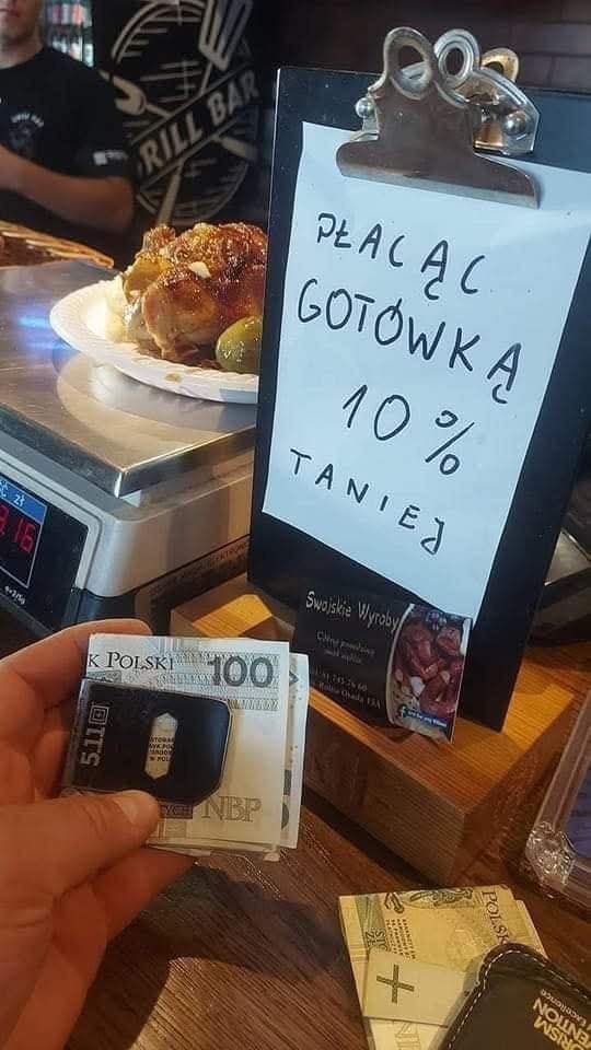 Gotówka to wolność, niezależność i prywatność!

✅ TAK dla wpisania do Konstytucji gwarancji płatnością gotówką!