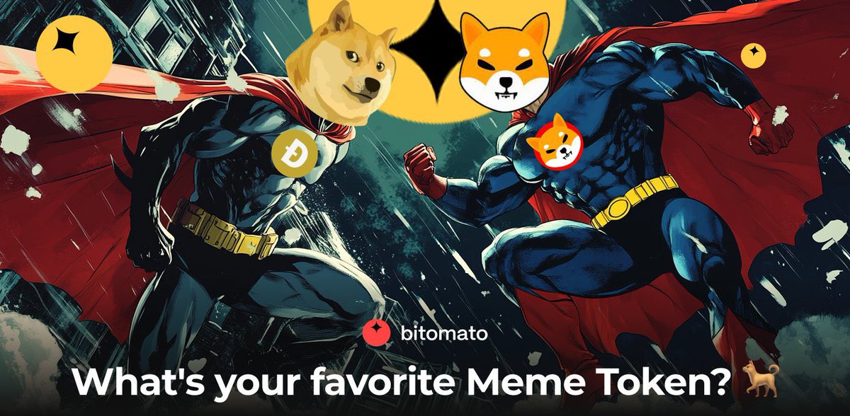 Bitomato__'s tweet image. 🐕 Who&apos;s the king of meme coins? Is it Dogecoin? Shiba Inu? Or maybe a hidden gem?
👇 Share your favorites and let the debate begin!
🔗 Explore meme tokens on Bi Tomato: bitomato.com
#MemeCoins #CryptoCommunity #BiTomato