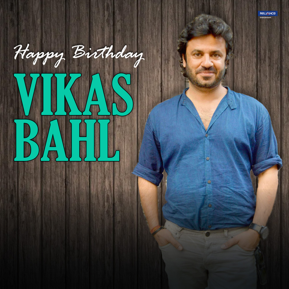 RelianceEnt's tweet image. The man whose love for cinema reflects in every frame! Here's wishing #VikasBahl a very happy birthday.

#Super30 #Sunflower #Sunflower2