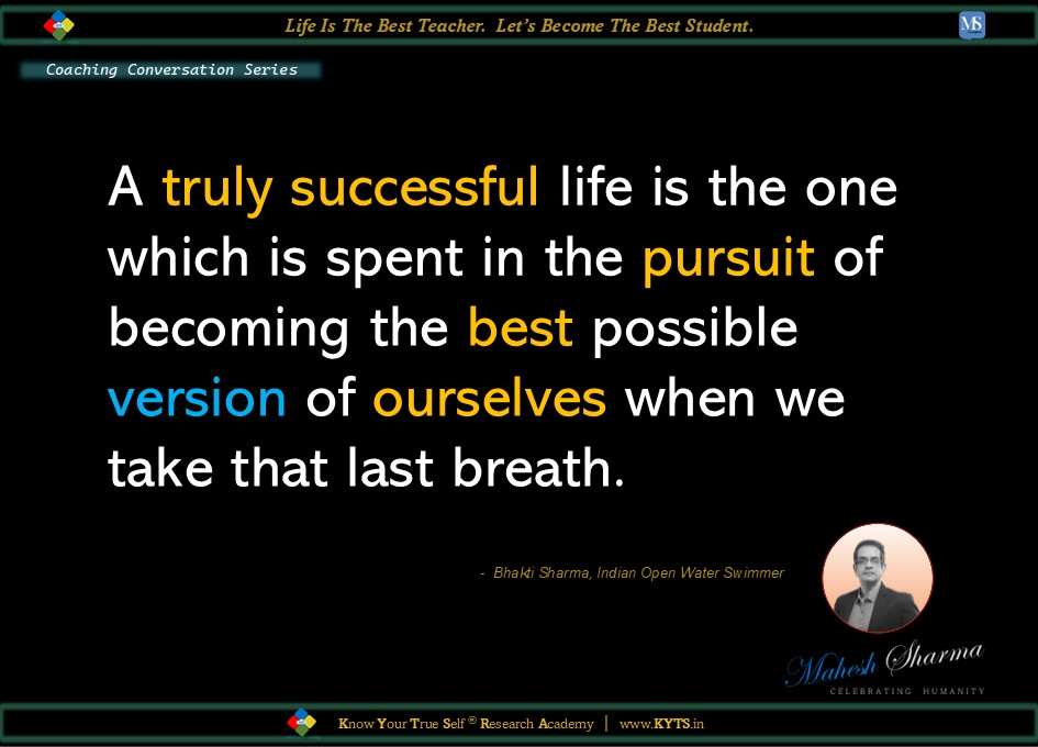 When I heard this statement from a speaker on the TED platform, it was like—bingo. The statement perfectly encapsulated what I firmly believe in.

It emphasizes the importance of continuous self-improvement and personal evolution throughout our lives.