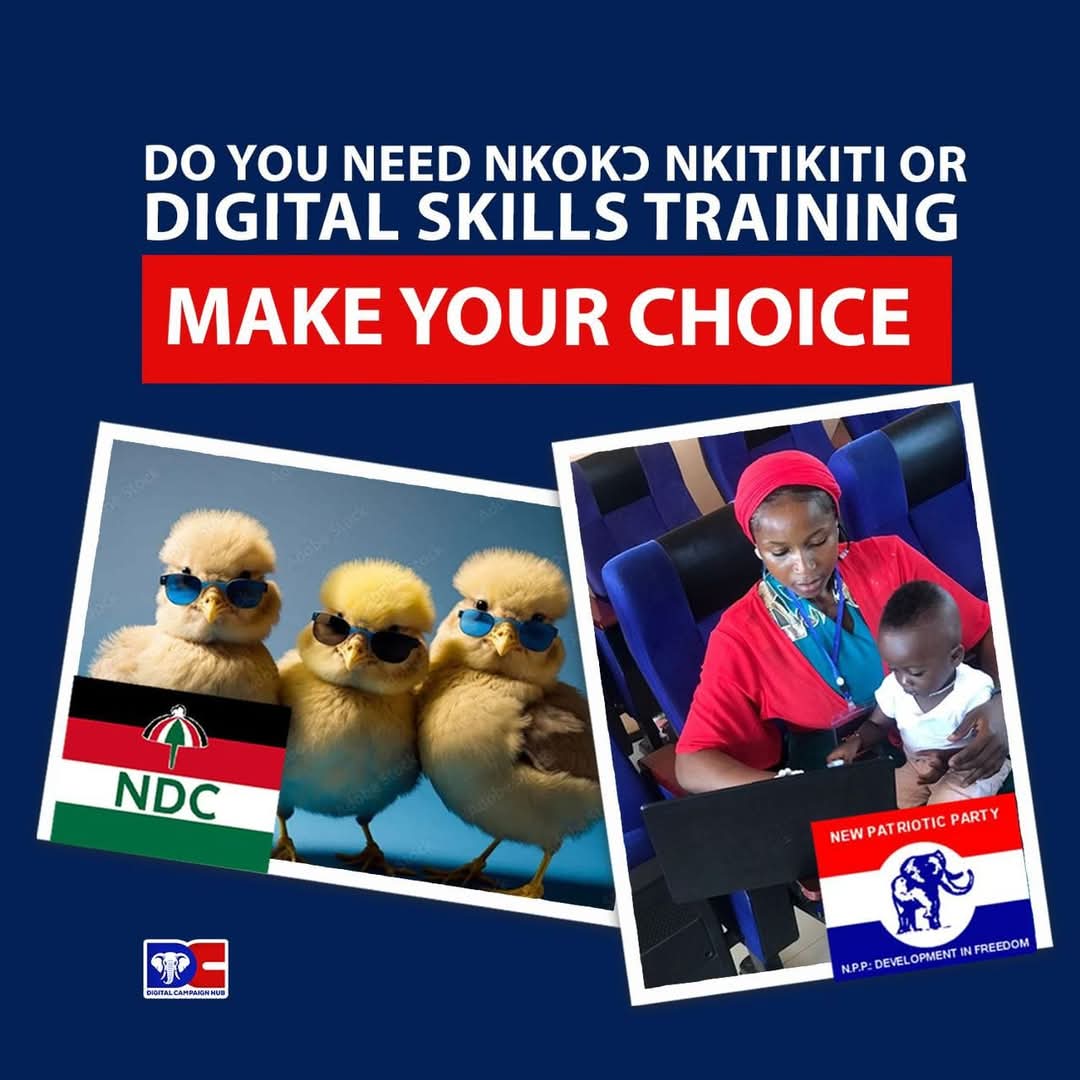 More digital jobs for the young with the implementing of digitalization in Bawumia leadership.
It is possible 
#1TouchForBawumia
#BawumiaForPresident