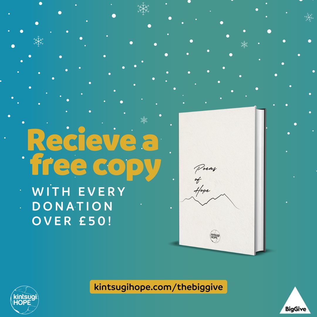 This week, when you donate over £50, you will receive a free copy of our "Poems of Hope" book! ☀️ 
This collection of poems is authored by Jane Smith and each poem points you to the beauty within the brokeness. 
Donate over £50 now to receive yours 👉 buff.ly/2Jukem5