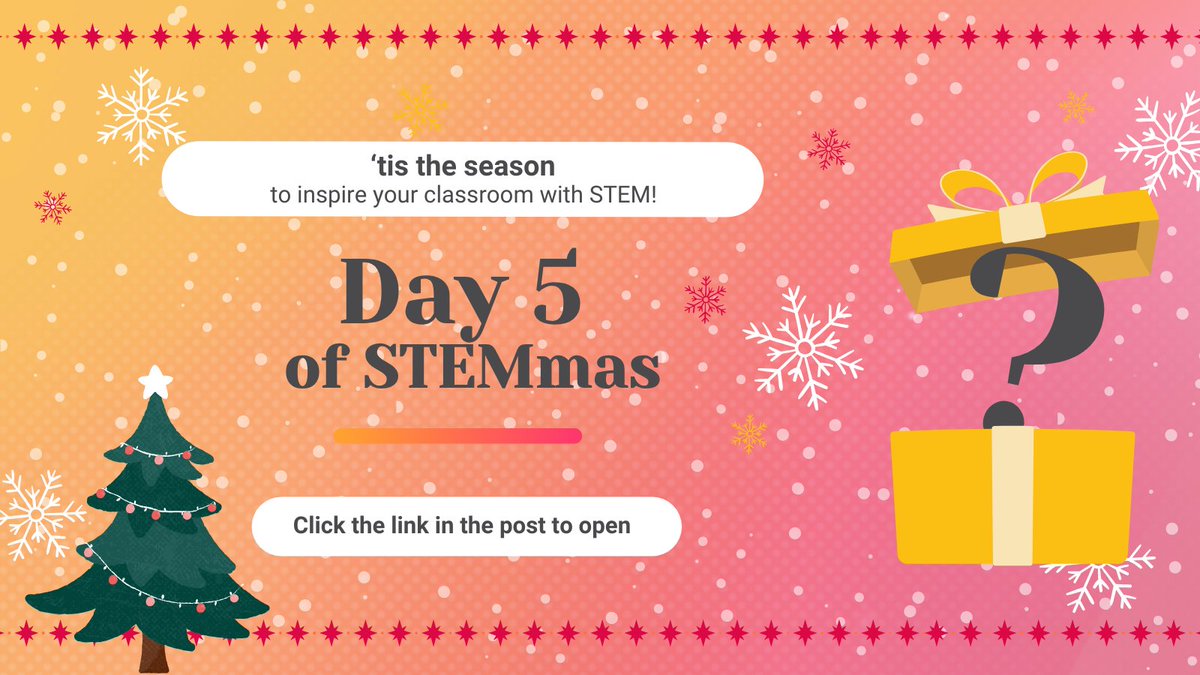 Let’s tree-mendously transform your classroom with #STEM creativity!🎄

Day 5 of STEM Learning's STEMmas Advent Calendar is all about #Computing students creating their very own christmas tree or card using a Crumble board! 

Challenge your students to combine computing and