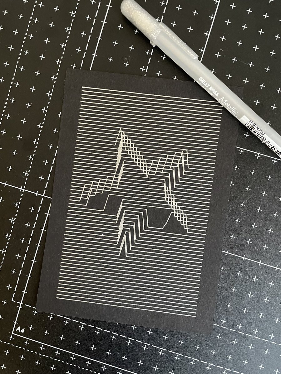 misha_studio_'s tweet image. Another day, another plot. Christmas card preps! ⭐️ #plotter #generativedesign