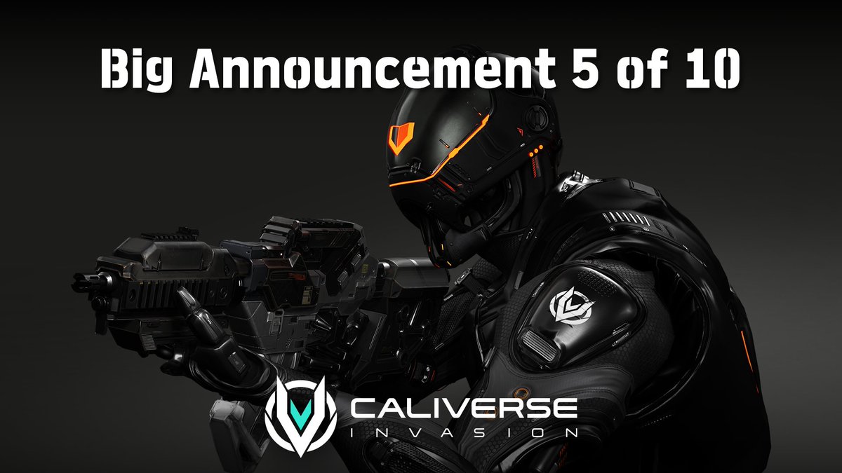 Caliverse_io's tweet photo. 📢Big Announcement 5 of 10

Countdown begins—The first FPS Game, CALIVERSE : INVASION, is upcoming this December as WAVE test!

🌌New Planet Discovered, Planet IGM26
Finally, we have discovered the third planet.
Planet IGM26 is a hidden treasure trove of CALIUM.

🛡 Defend the CALIVERSE Lab(PVE)
Protect the facility from the enemies trying to destroy our CALIVERSE Lab.
The Reactor Core and Generator condense CALIUM into an energy source, ensuring the operation of the lab and the safety of the researchers.
Endless attacks from invading forces
Invaders are constantly heading toward the lab.
Reports indicate that the invaders strike in a pattern of five successive invasions.

‼️Only CALIVERSE Pioneers can join the WAVE I test.(All users can join from WAVE II)‼️
#CALIVERSE_INVASION #PlanetIGM26 #ComingSoon #CALIVERSE #FPS