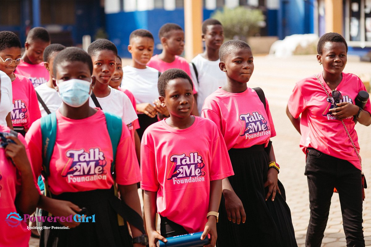 inovtechsc's tweet photo. MEDIA GALLERY UPDATE📸😊

Arrival of Schools 🏫at #PoweredGirlSummit 2024
Talk2Me Foundation 

A non-profit organisation dedicated to empowering girls across Ghana. They envision a future where every girl is heard, feels confident, and empowered to receive her full potential https://t.co/ZJEmjhnCCo