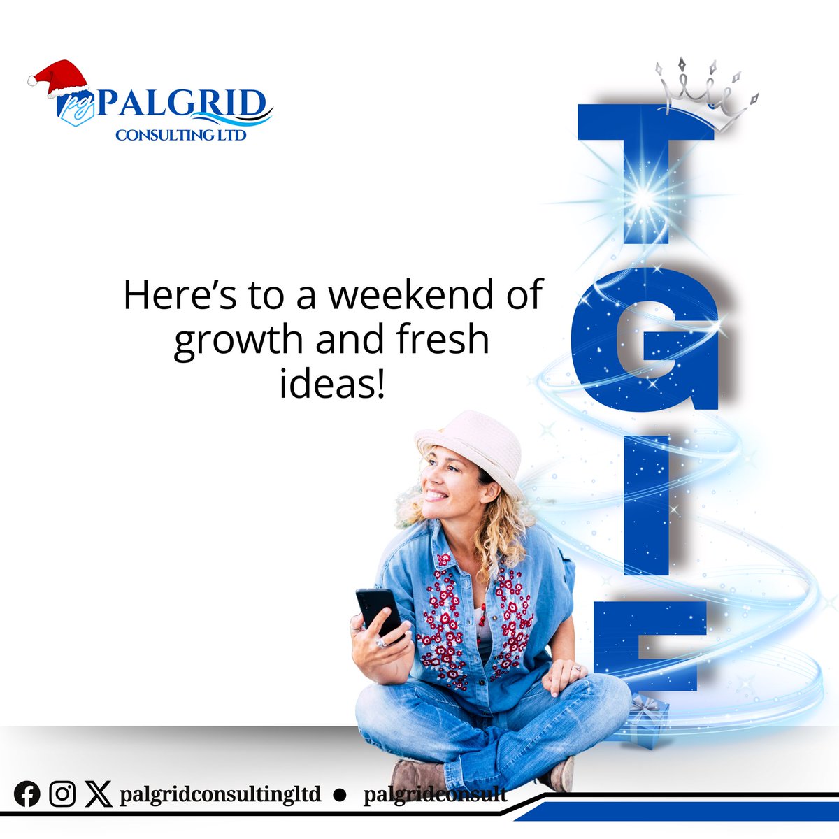 PalgridConsult's tweet photo. It’s a Friday feeling and we’re all here for it!🤩
What’s on your bucket list today?

#fridayfeeling #tgif #fyp #palgridconsulting #business #weekend #consulting #AUSvIND #Bitcoin #INDvsAUS #Pushpa2TheRule #riyadh #SpotifyWrapped https://t.co/YLrJU8PHeb