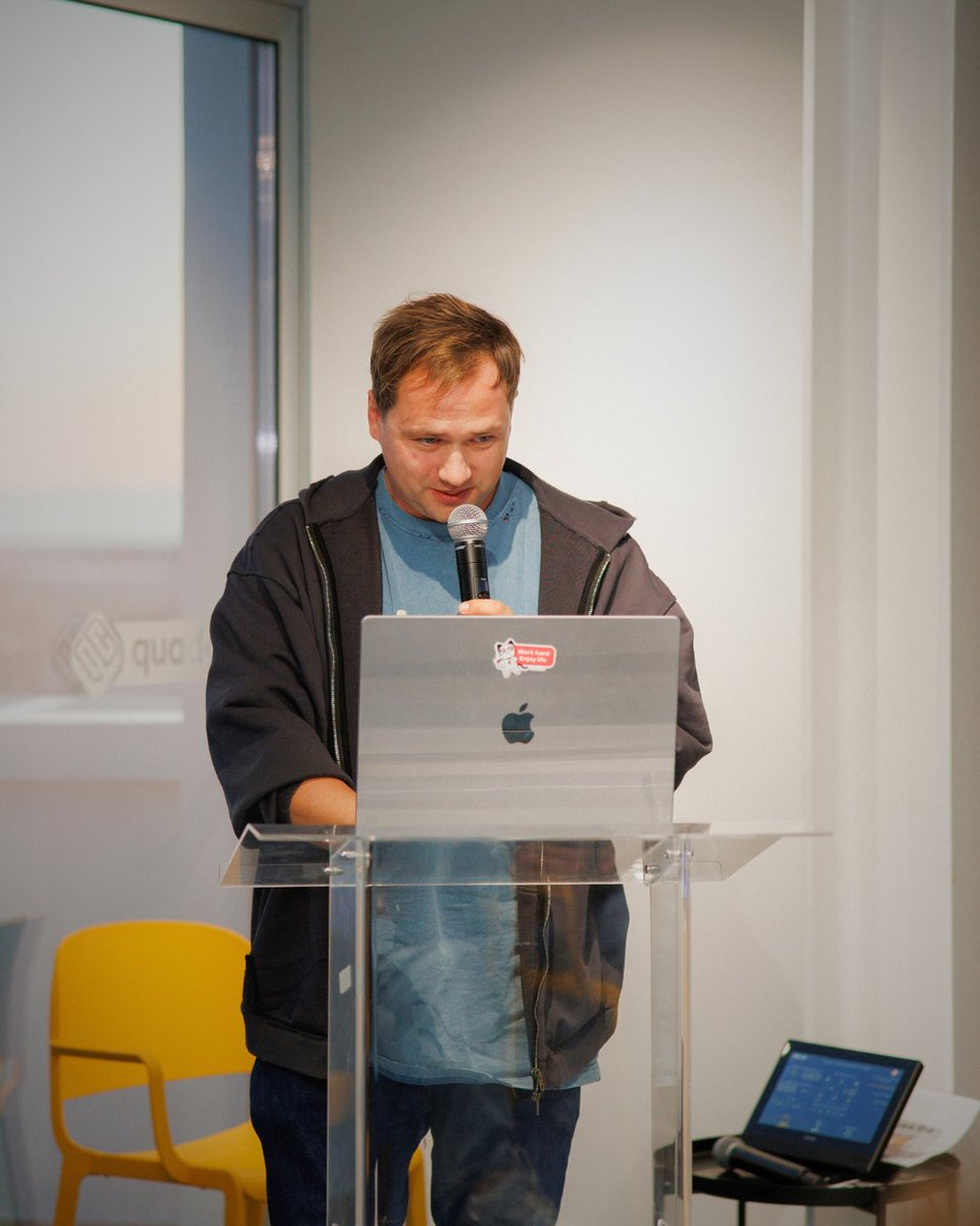 Quadcode_Career's tweet image. 🧑💻 Product demos have been a long-standing tradition at #Quadcode! 💪
A few times a month, our Product Managers, DevOps, and folks from IT and Marketing come together to showcase the latest product features. 🚀
Want to be part of the action?
🔗 ow.ly/p0ip50UlBZ2