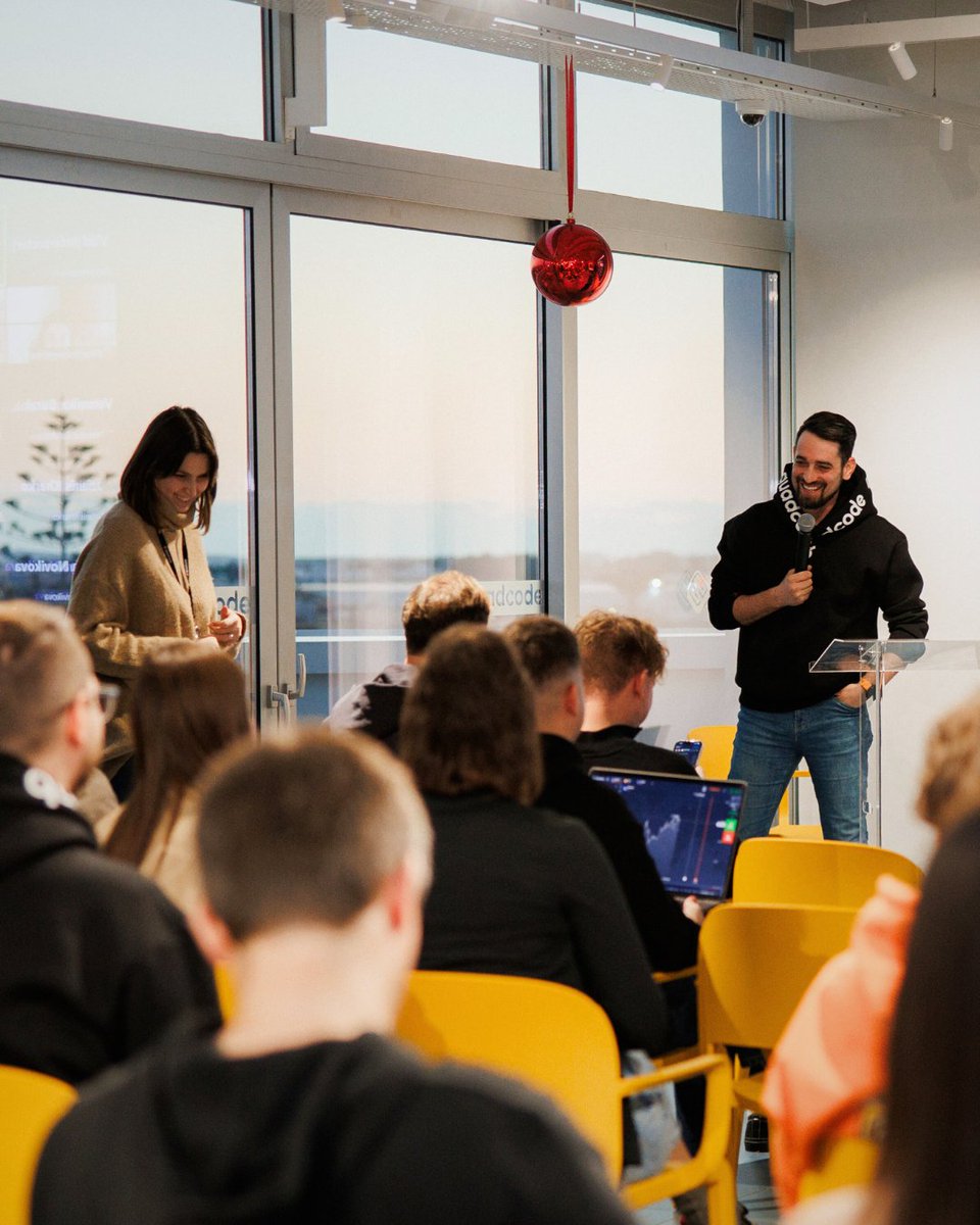 Quadcode_Career's tweet image. 🧑💻 Product demos have been a long-standing tradition at #Quadcode! 💪
A few times a month, our Product Managers, DevOps, and folks from IT and Marketing come together to showcase the latest product features. 🚀
Want to be part of the action?
🔗 ow.ly/p0ip50UlBZ2