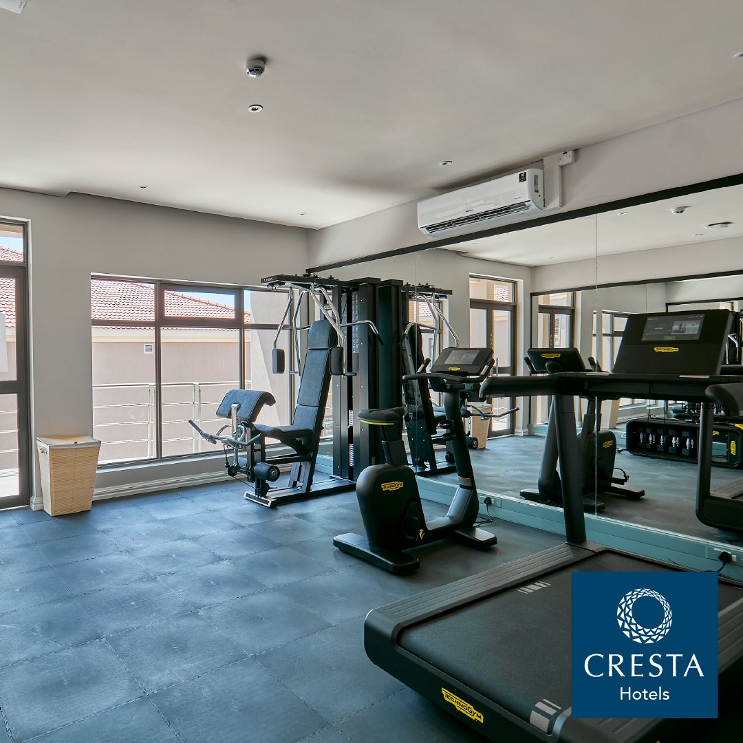 CrestaHotels's tweet photo. Stay fit, feel great at thee new gym at Cresta Mahalapye South Wing.
Book your next stay at Cresta Mahalapye on: https://t.co/rovWHoldQ2 and pay less
#CrestaHotels #Botswana #AfricanHotelExperience #BookDirectPayless #wossa #hotels #gym https://t.co/Mqbj1DM0Yx