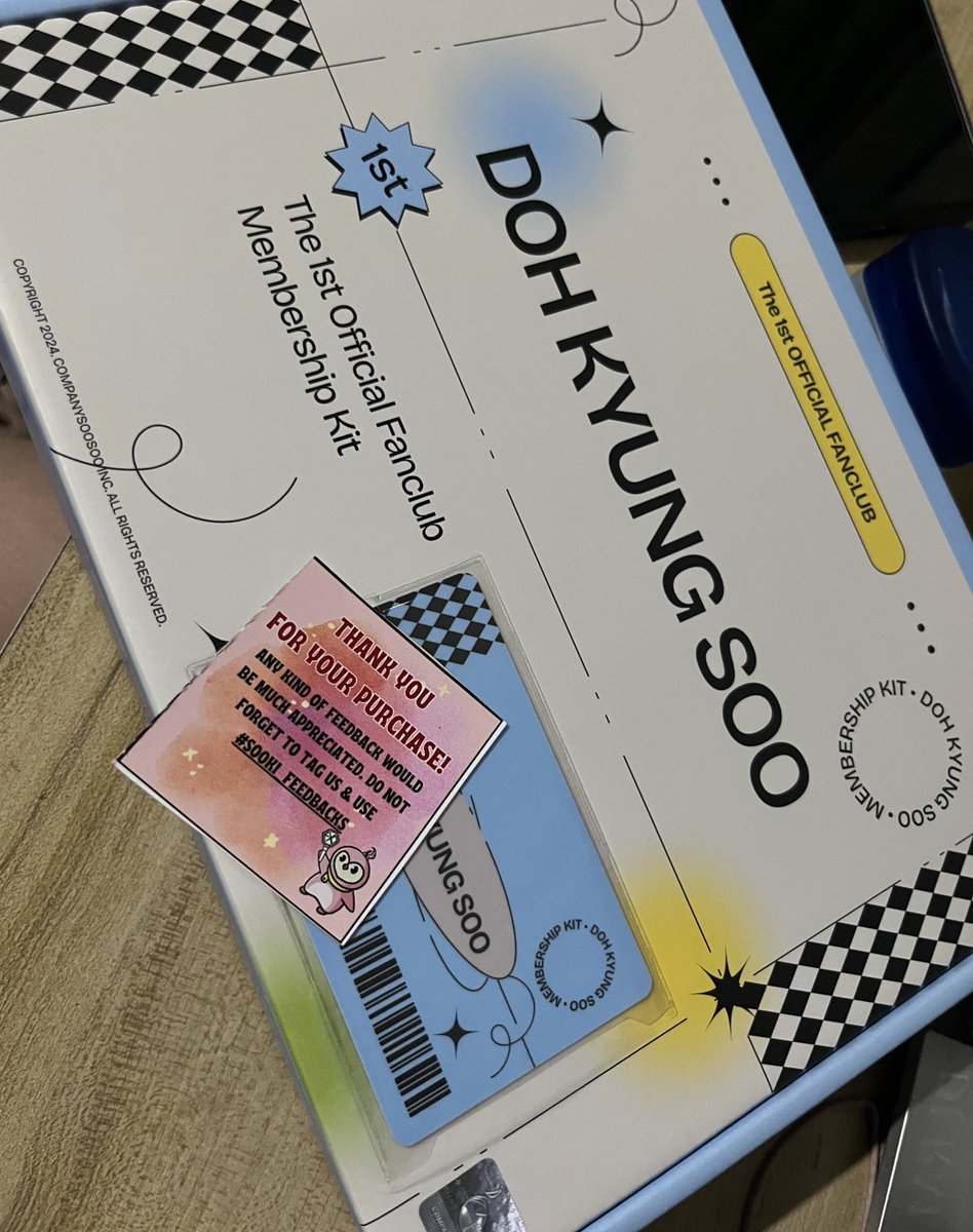 rosoolie's tweet photo. Thanks so much, @soocutecart sooki!! 💗
Pogi pogi and kyutiiieee ng dumating, worth the wait! Thank you din for assisting me to claim my kit. Sana masarap ulam mo palagiiii 🥰
#Dohkyungsoo #TheFirstOfficialFanclub #MembershipKit @companysoosoo_ https://t.co/bLbVqoayh3