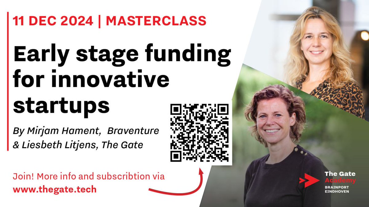 Ready to fuel your growth? Join us for a must-attend masterclass:
𝐄𝐚𝐫𝐥𝐲 𝐒𝐭𝐚𝐠𝐞 𝐅𝐮𝐧𝐝𝐢𝐧𝐠 𝐟𝐨𝐫 𝐈𝐧𝐧𝐨𝐯𝐚𝐭𝐢𝐯𝐞 𝐒𝐭𝐚𝐫𝐭𝐮𝐩𝐬

📅 Wednesday, December 11, 2024
🕒 15:30 - 17:00
📍 Alpha Building, Room 2.12

Register now: hubs.li/Q02ZYmH40