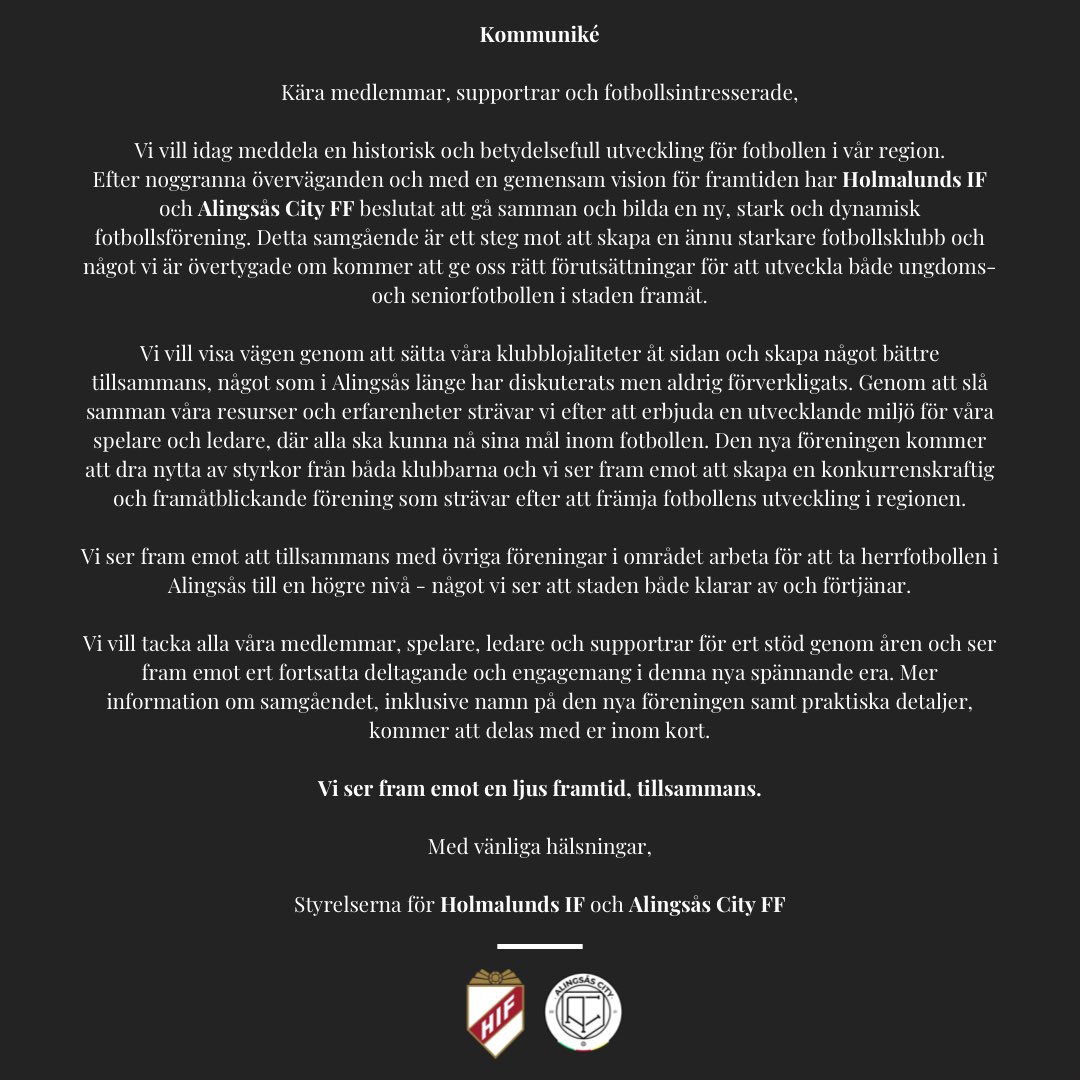 Alingsås City FF tweet media