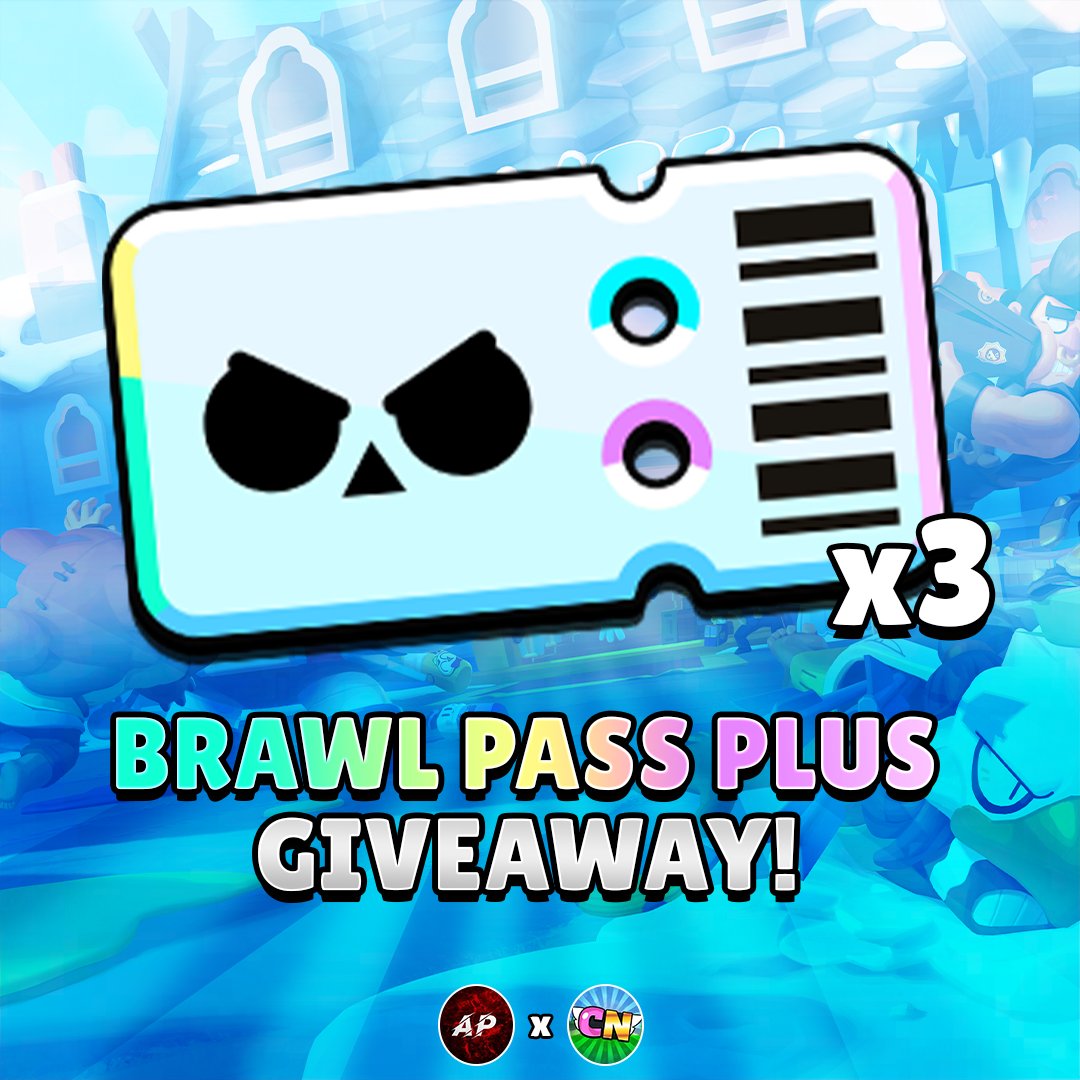 BrawlNetworkX's tweet photo. 3x Brawl Pass Plus Giveaway! 🔥

To enter:
• Follow @MrAPGaming, @ChosenNetworkX 🤝
• Like & Repost this tweet ❤️♻️
• Reply with your favorite Brawler 💬
• Optional: Use Code Chosen 📈

#BrawlStars #BrawlTalk #StarrToons