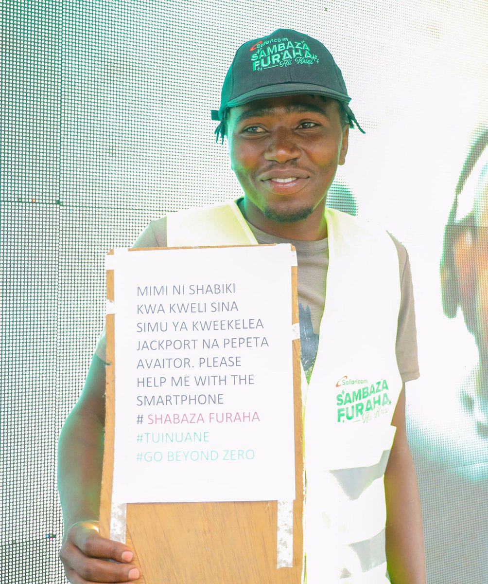 Hii wiki #SambazaFurahaNaSafaricom imenielimisha na Fraud Tips za kutambua conmens sasa hawatanipata! Report to 333 any number or person impersonating Safaricom and remember this week <a href="/SafaricomPLC/">Safaricom PLC</a> caravan iko Nairobi region tokea upate kuelimishwa!