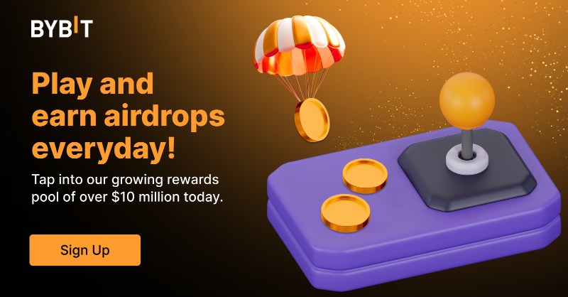 Bybit_Official's tweet photo. 🧐Heard of Crypto Airdrops?

💰How do you participate in them and claim rewards? We’ve got you covered.

👀Learn how to How to Unleash Crypto Rewards with Bybit Airdrops!

🫵Click Sign Up Now!