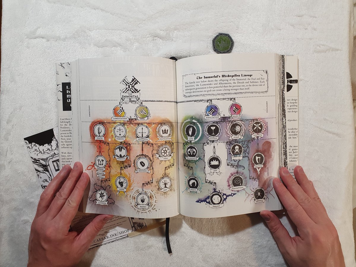 Nvaet. (@navezof) on Twitter photo <a href="/caesarink/">Caesar Ink - Doomsong TTRPG</a> calls it a role-play macabre, Doomsong is a fantasy horror #ttrpg with gorgeously unnerving art and atmosphere, as well as a rather complete ruleset! <a href="/caesarink/">Caesar Ink - Doomsong TTRPG</a> calls it a role-play macabre, Doomsong is a fantasy horror #ttrpg with gorgeously unnerving art and atmosphere, as well as a rather complete ruleset!