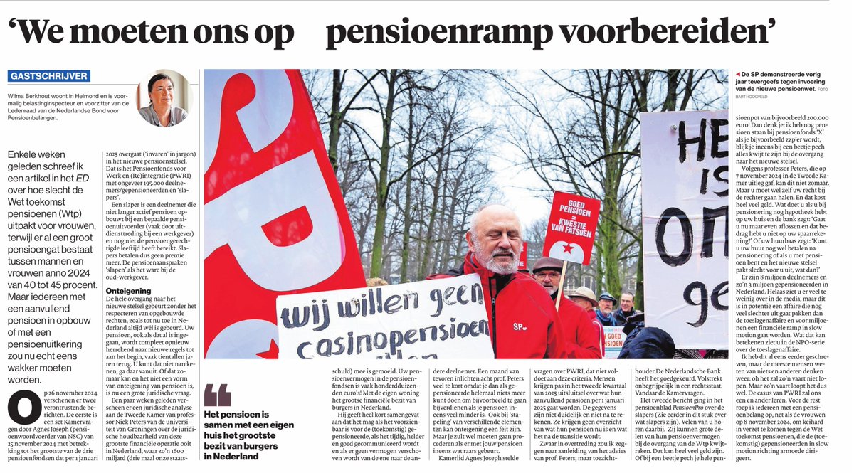 berkheuvel56's tweet photo. U bent gewaarschuwd. @mariannezw @i_dijk @LucStultiens Het kan wel degelijk erg goed misgaan, niet @PieterOmtzigt? Zijn woorden waren: "Doe het niet!" Kamervragen (26-11) door Agnes over PWRI. Wat voor smoezen nu weer van de ambtenaren van minister @vanHijum hierop? https://t.co/ddLJOmYMKc