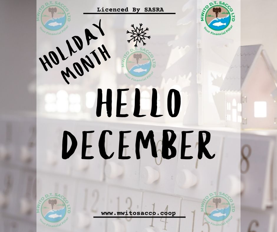 Mwitosacco's tweet photo. Did you know that you earn interest while you save for your holidays with our FOSA Holiday Savings account? Click link for more infor https://t.co/FTNmbF6Hq6
#YourFinancialPillar #GotYouCovered #HappyHolidays https://t.co/VuonxhXKeL