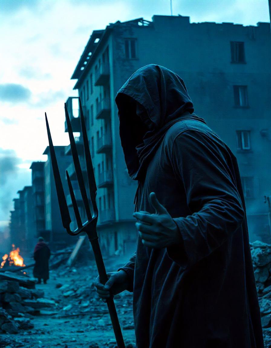 Үхэл хайр хоёр ярилцаж байв.
Хайр:Хүмүүс яагаад надад дуртай чамд дургүй байдаг юм бэ? 
Үхэл: Би үнэн чи худал учраас...