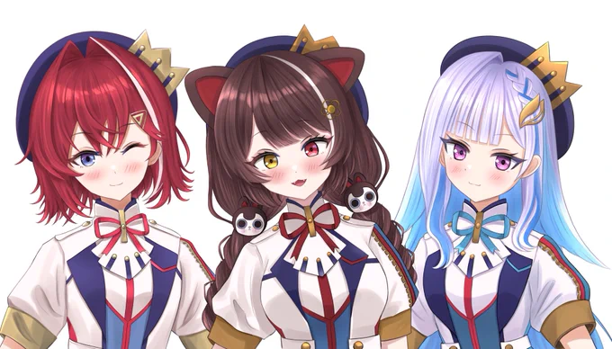 過去絵だけどさんばかお祝い #さんばか_5thライブ#いぬいらすと#ヘル絵スタ#絵ンジュ 
