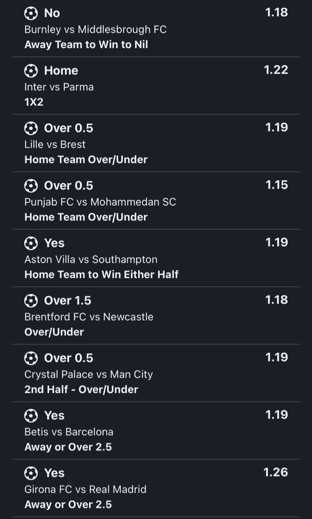 jondreytips's tweet photo. 200 ODDS 🔗🎉💥🍀 Carefully selected 

Get code 👉 https://t.co/myidxqCIpf

You can still end the year a Millionaire 😎 https://t.co/qiepyQPn10
