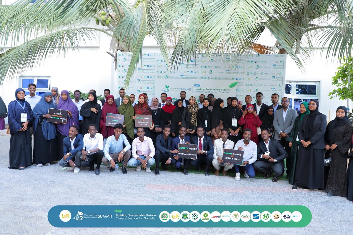 jaamac_moh39287's tweet image. Proud to have been part of the organizing team for the Mogadishu Environmental Summit: &apos;Building a Sustainable Future: Climate Justice for Somalia.&apos; It&apos;s inspiring to bring together voices that will shape Somalia&apos;s sustainable future. 
#MES2024