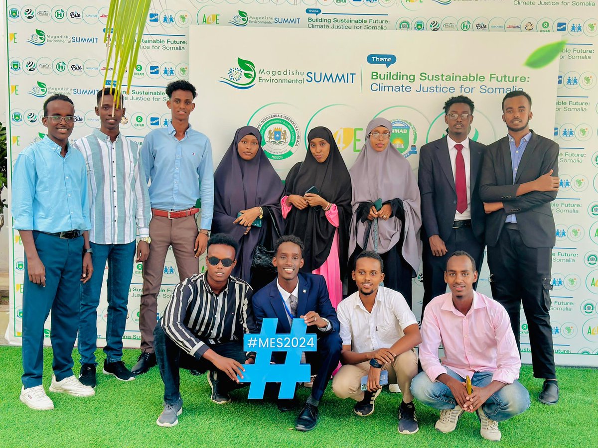 jaamac_moh39287's tweet image. Proud to have been part of the organizing team for the Mogadishu Environmental Summit: &apos;Building a Sustainable Future: Climate Justice for Somalia.&apos; It&apos;s inspiring to bring together voices that will shape Somalia&apos;s sustainable future. 
#MES2024