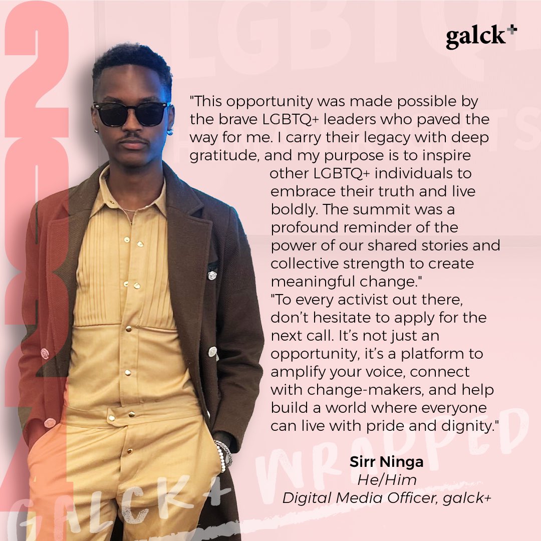 galckplus's tweet photo. On this next episode of galck+ Wrapped!
Sirr Ninga from galck+ participated in the International LGBTQ+ Summit hosted by @CarrCenter to reimagine a future where everyone belongs.
#lgbtqleaders #harvarduniversity #humanrights #galck+Wrapped https://t.co/UCMXWjqbKO