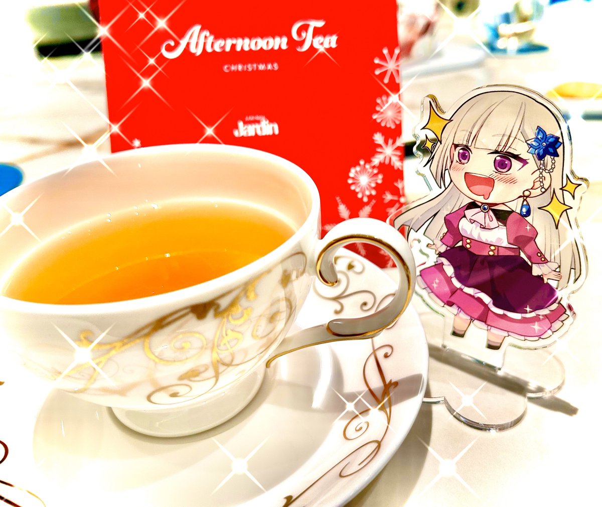 「メリークリスマスですわ～! #反派千金甜點師的有效主推攻略 #悪役令嬢のショコラ」|桐原いづみ🍵のイラスト