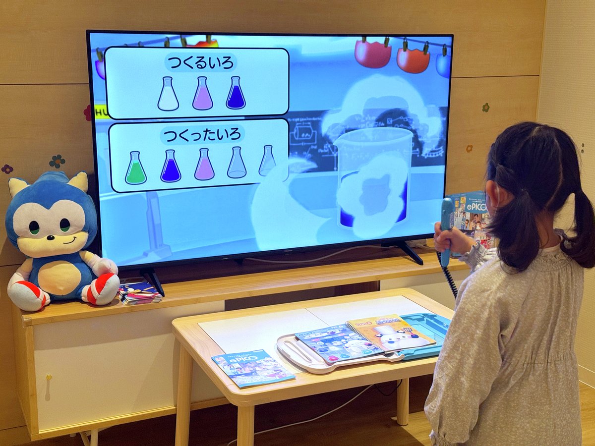 SEGA_OFFICIAL's tweet photo. SEGA supports the Jikei University hospital's project to create a comforting and safe hospital environment. 
Together with NOMURA Co.,Ltd., we helped design a kid-friendly space featuring Sonic and Puyo Puyo. https://t.co/whBmLkAKIO