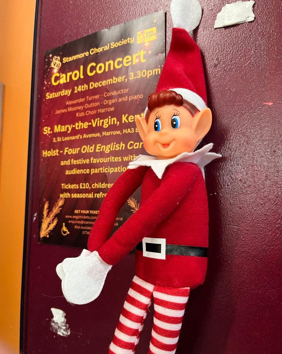 The elves are getting the mince pies and mulled wine ready for the interval. See you there!