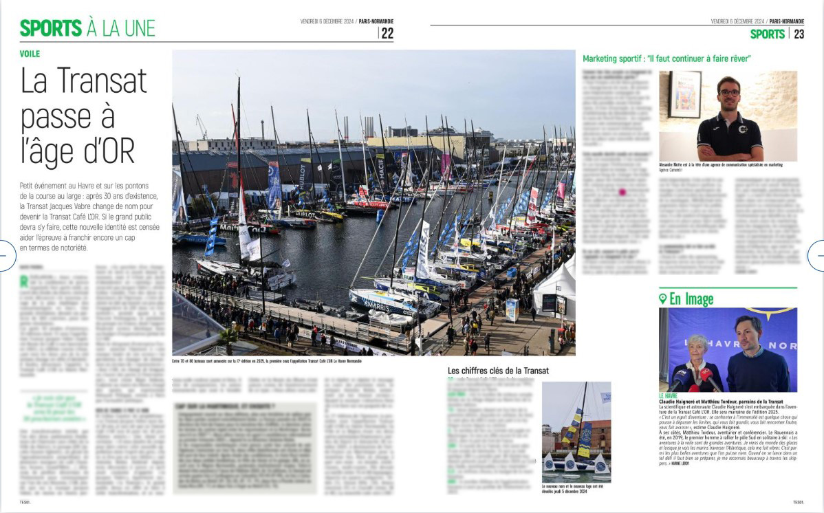 🔚  Fin de la Transat Jacques Vabre
🔜  Longue vie à 𝐋𝐚 𝐓𝐫𝐚𝐧𝐬𝐚𝐭 𝐋'𝐎𝐑 𝐋𝐞 𝐇𝐚𝐯𝐫𝐞 𝐍𝐨𝐫𝐦𝐚𝐧𝐝𝐢𝐞 !

Un changement de nom n'est jamais anodin dans la vie d'un événement sportif ! On en parle ici avec <a href="/Sport_PN/">ParisNormandie Sport</a>  <a href="/paris_normandie/">paris_normandie</a> ⤵️

paris-normandie.fr/id585049/artic…