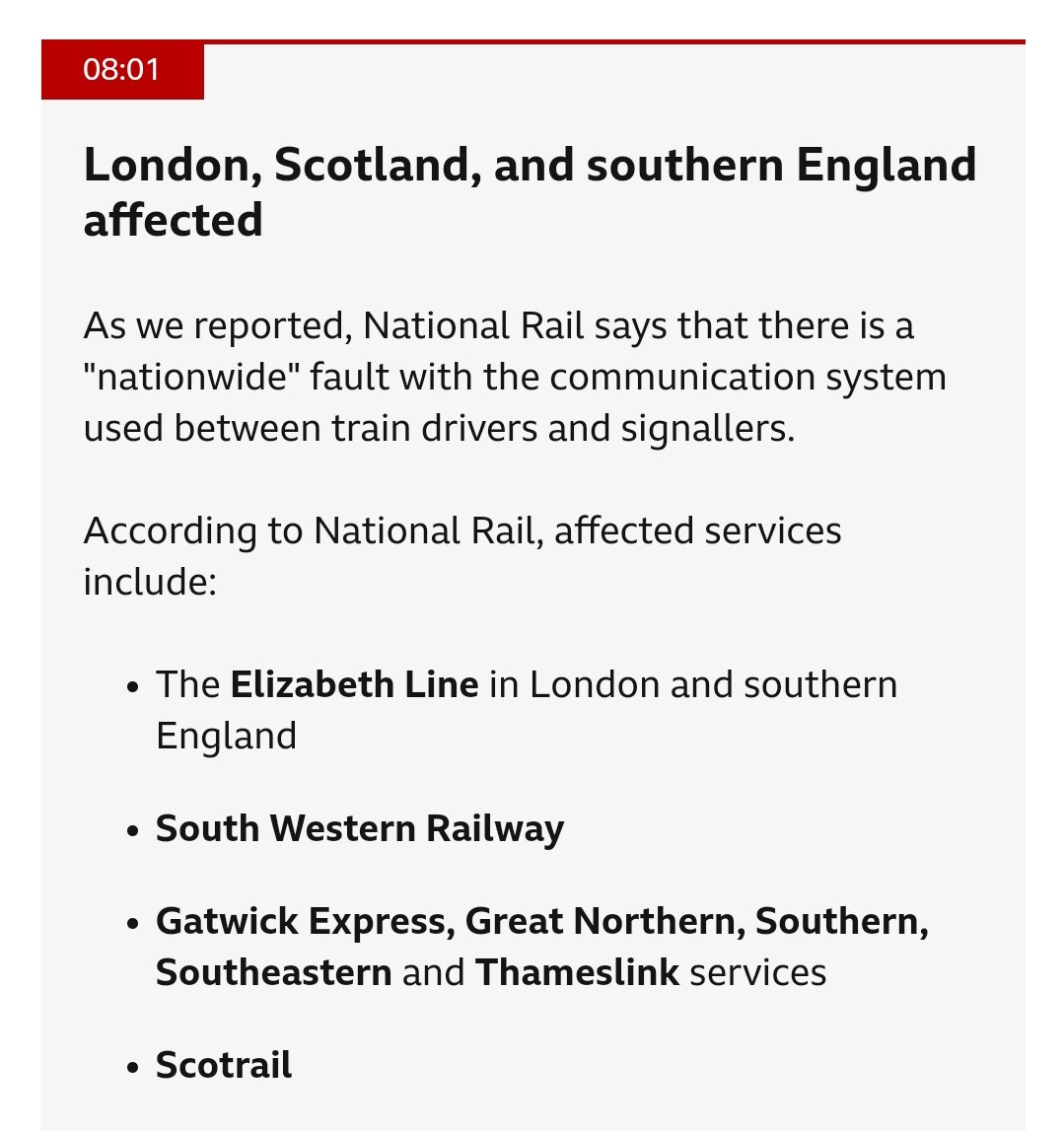 Maylor's tweet photo. Northern doesn't know they're affected yet, because no-one's checked the fax machine. 😅

https://t.co/FGDtgvPlyI https://t.co/avVQqdfD12