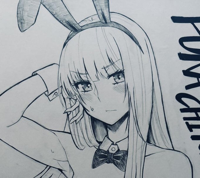逆バニーの女の子🐰 