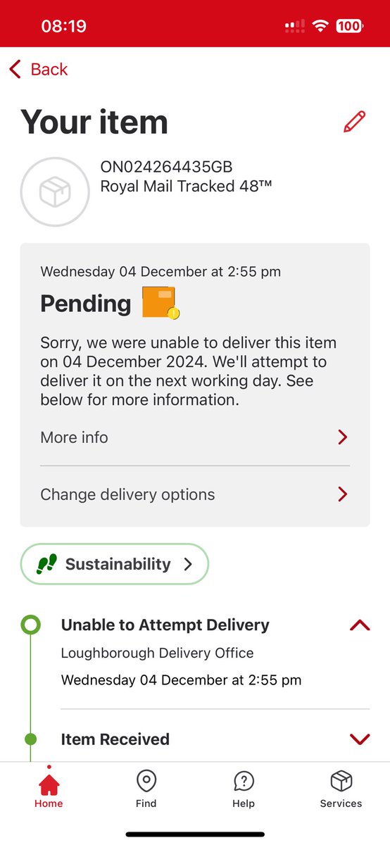 fratelli_87's tweet photo. @RoyalMailHelp I don’t understand 😩 https://t.co/e2xKrsagqP