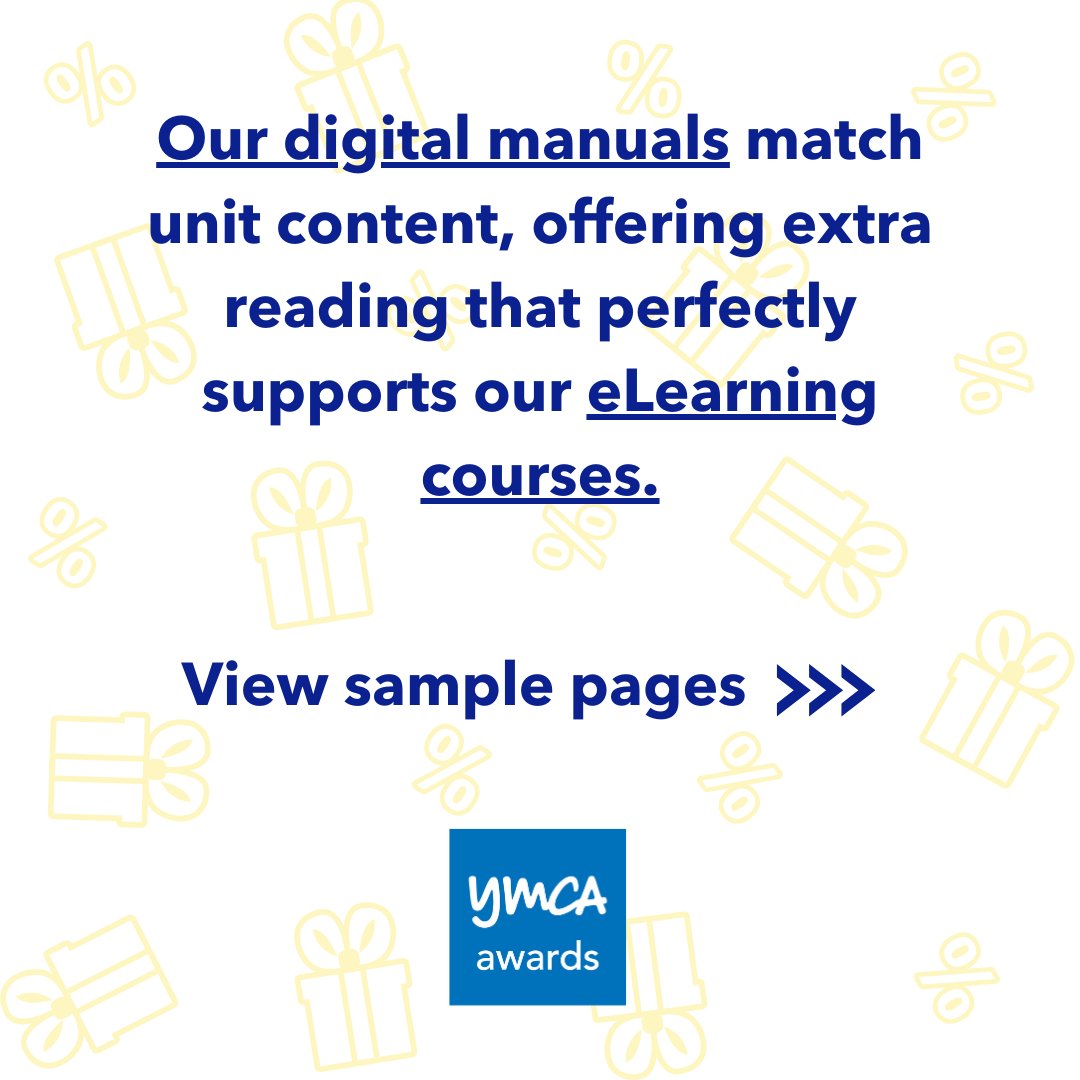 YMCAawards's tweet photo. 🎁 We’re offering something special for our approved training providers! When you order/pre-order an #eLearning course, you’ll receive a free digital manual to support your learners. Offer ends 19 Dec! 
 
Not yet approved or need help?
📧awards.support@ymca.co.uk
📱020 3994 9500 https://t.co/JM45DOHYoB