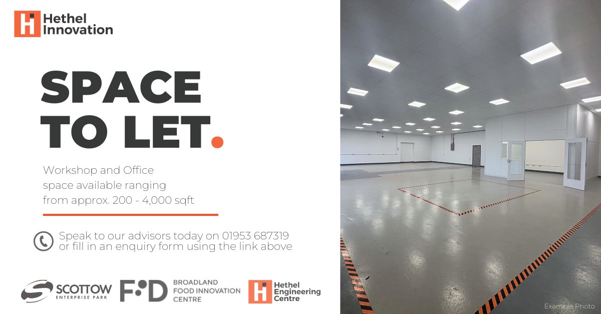 Calling all Norfolk and local Businesses 📢

Are you looking for your next commercial property? We have a wide range of spaces available across Norfolk - fill out an enquiry form using the link below and one of our team will be in contact shortly!

👉 bit.ly/3Vs556H