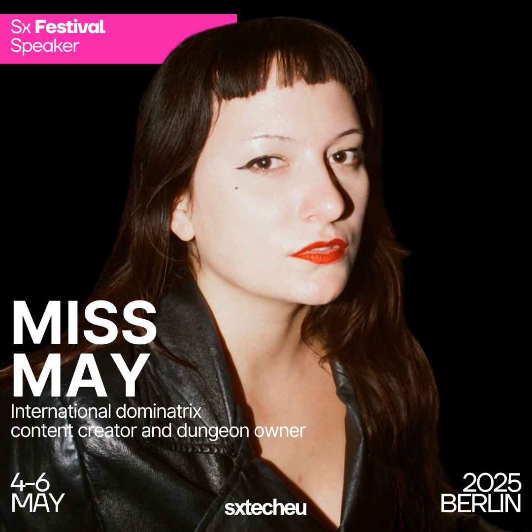 Sx Tech (@sx_tech) on Twitter photo As a professional dominatrix and content creator, she brings a unique perspective on destigmatizing kink and embracing sexual exploration. Get ready for an eye-opening session! - get your tickets sxtech.eu.
<a href="/missmayberlin/">MISS MAY • LONDON DOMINATRIX</a> As a professional dominatrix and content creator, she brings a unique perspective on destigmatizing kink and embracing sexual exploration. Get ready for an eye-opening session! - get your tickets sxtech.eu.
<a href="/missmayberlin/">MISS MAY • LONDON DOMINATRIX</a>