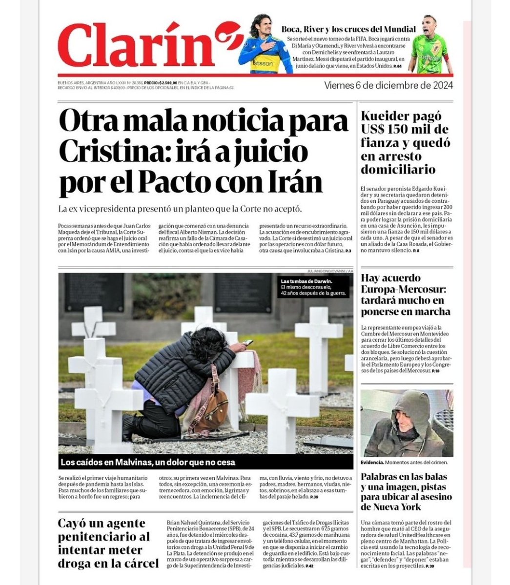 PauloKonig's tweet photo. ¡Bien diferentes! Página12 pone en tapa como noticia principal la multitudinaria marcha contra el Gobierno en Plaza de Mayo de las dos CTA, gremios de la CGT, movimientos sociales y organizaciones políticas y Clarín sobre la concentración, nada. Nada. https://t.co/ZW5ikmBDMF