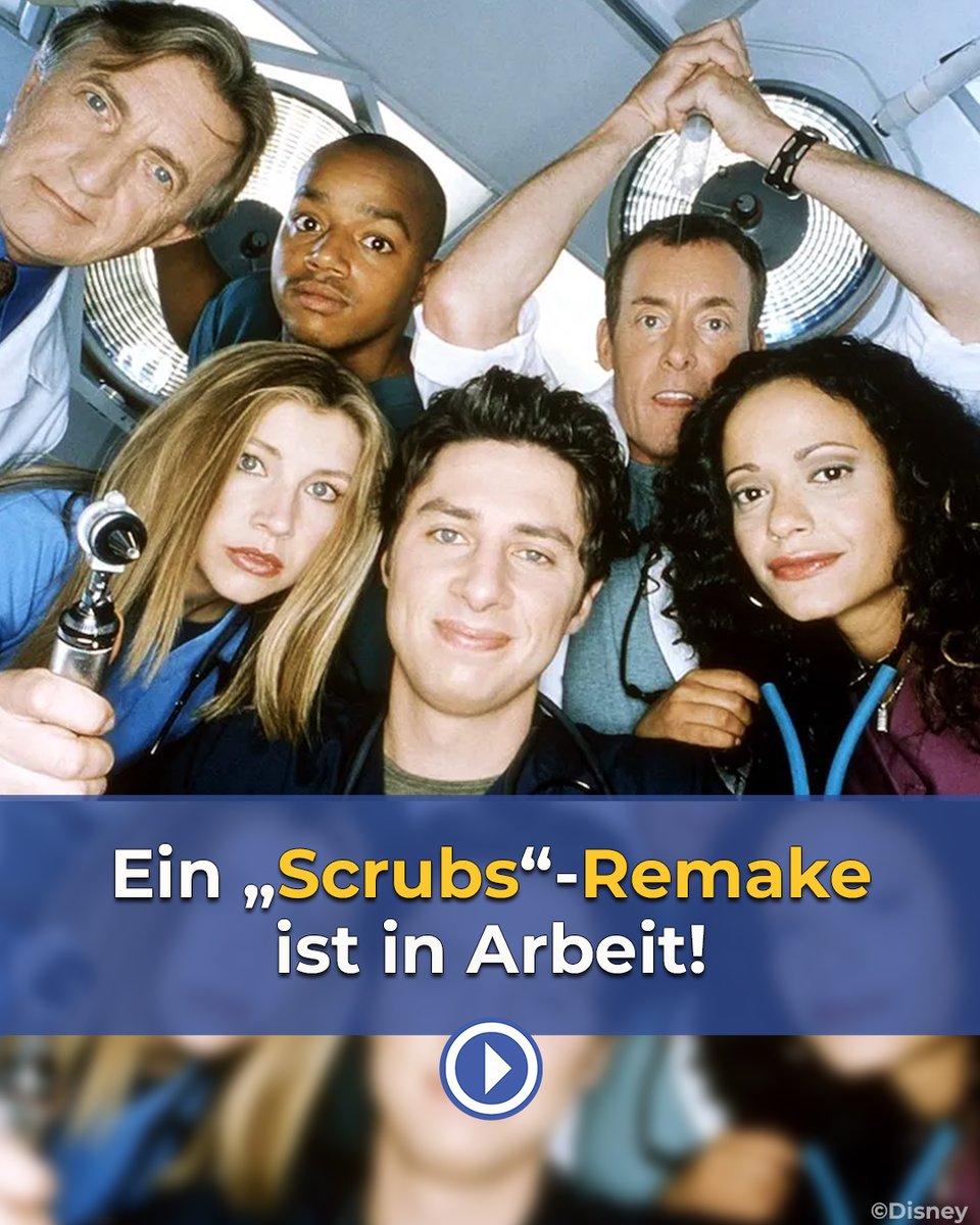 Filmstarts's tweet image. In den vergangenen Monaten hat „Scrubs“-Schöpfer Bill Lawrence immer wieder über einen Reboot seiner beliebten Sitcom gesprochen. Nun scheint er auf Worte Taten folgen zu lassen, denn das „Scrubs“-Revival befindet sich in der Mache!