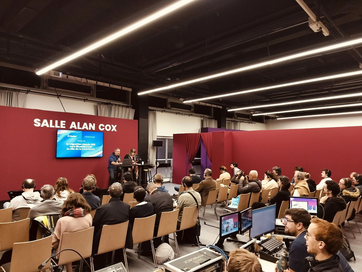 BlueMind (@bluemind) on Twitter photo .<a href="/La_Courneuve/">🏛 La Courneuve</a> s'était équipée de #O365 pendant la crise COVID pour permettre à leurs équipes de télétravailler. A l'échéance du contrat, la nouvelle DSI, Mme Soutoul a choisi de lancer une réflexion pour sortir de l'étau de o365 à la trajectoire budgétaire intenable... .<a href="/La_Courneuve/">🏛 La Courneuve</a> s'était équipée de #O365 pendant la crise COVID pour permettre à leurs équipes de télétravailler. A l'échéance du contrat, la nouvelle DSI, Mme Soutoul a choisi de lancer une réflexion pour sortir de l'étau de o365 à la trajectoire budgétaire intenable...